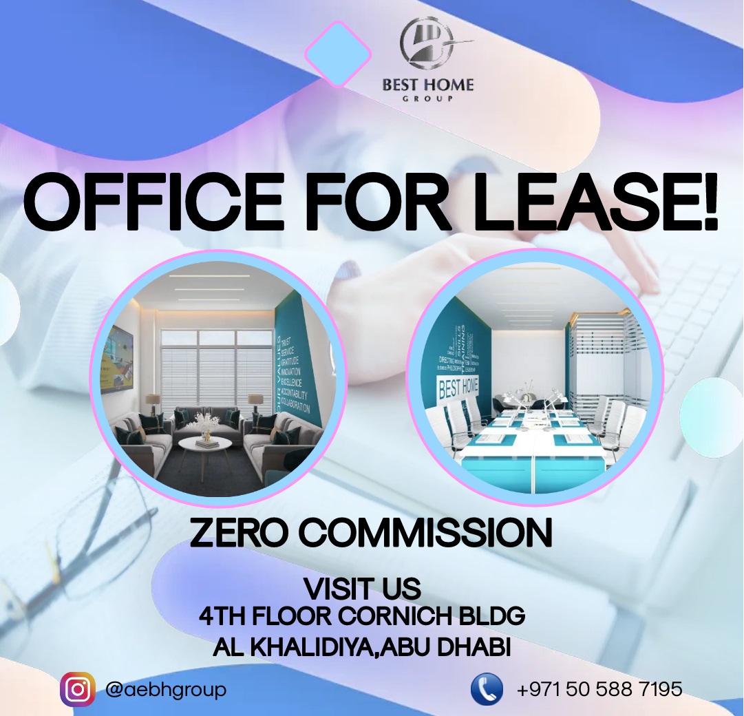 GroupBesthome's tweet photo. Elegant office environment, Explore our first-class business centre with a prime location in  Abu Dhabi.                                                                         Visit us: https://t.co/yKtjr3EehU https://t.co/lAt4SBrcAJ