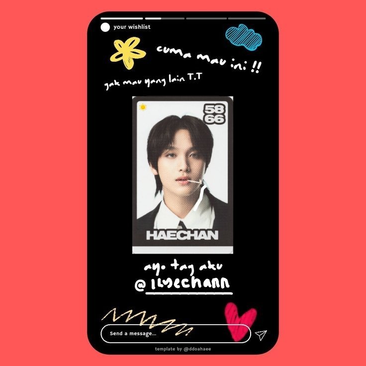 luvhcnn's tweet photo. wtb wtb haechan trading card glitch mode B ver [haechan korek], plss plss seller gedor dm kuu 🥺🥺 ready mana aja boleh,

t. wtb haechan tc trading card korek b ver https://t.co/NA6nCa39Rb
