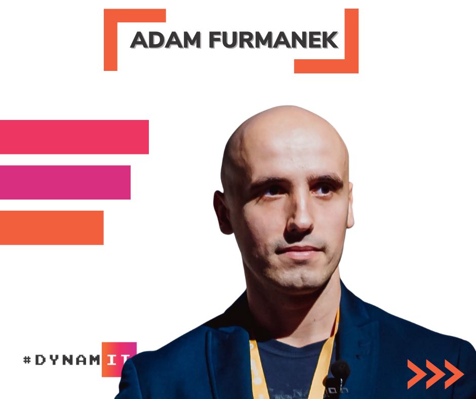 ✅ <a href="/furmanekadam/">Adam Furmanek</a>: przedstawi podejście do implementacji generycznego kodu.
✅ <a href="/RadekMaziarka/">Radek Maziarka</a>: opowie o technice Bounded Context.
✅ <a href="/lukaszpyrzyk/">Łukasz Pyrzyk</a>: zajmie się tematem wdrażania OpenTelemetry do aplikacji oraz przywoła wady i zalety tego SDK.
Bilety➡️dynamit.pro 🧨