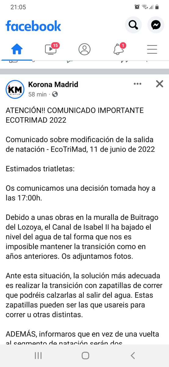Triatlón ECOTRIMAD 2022 en Buitrago del Lozoya, con un valor infernal y con unas condiciones difíciles. Nada que impidiera a Tomás y a Jorge participar y terminarlo mejorando ambos marcas del año pasado. Enhorabuena chicos 💪💪💪💪