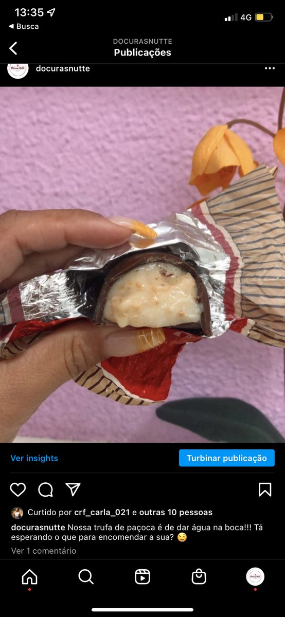 qlfoinutte's tweet photo. Gente, estou vendendo trufas de vários sabores por 2,50/3,00$, aceito encomendas para festas também.. deem moral no trabalho da amiga e sigam no insta @docurasnutte https://t.co/TAnhhgJz6m