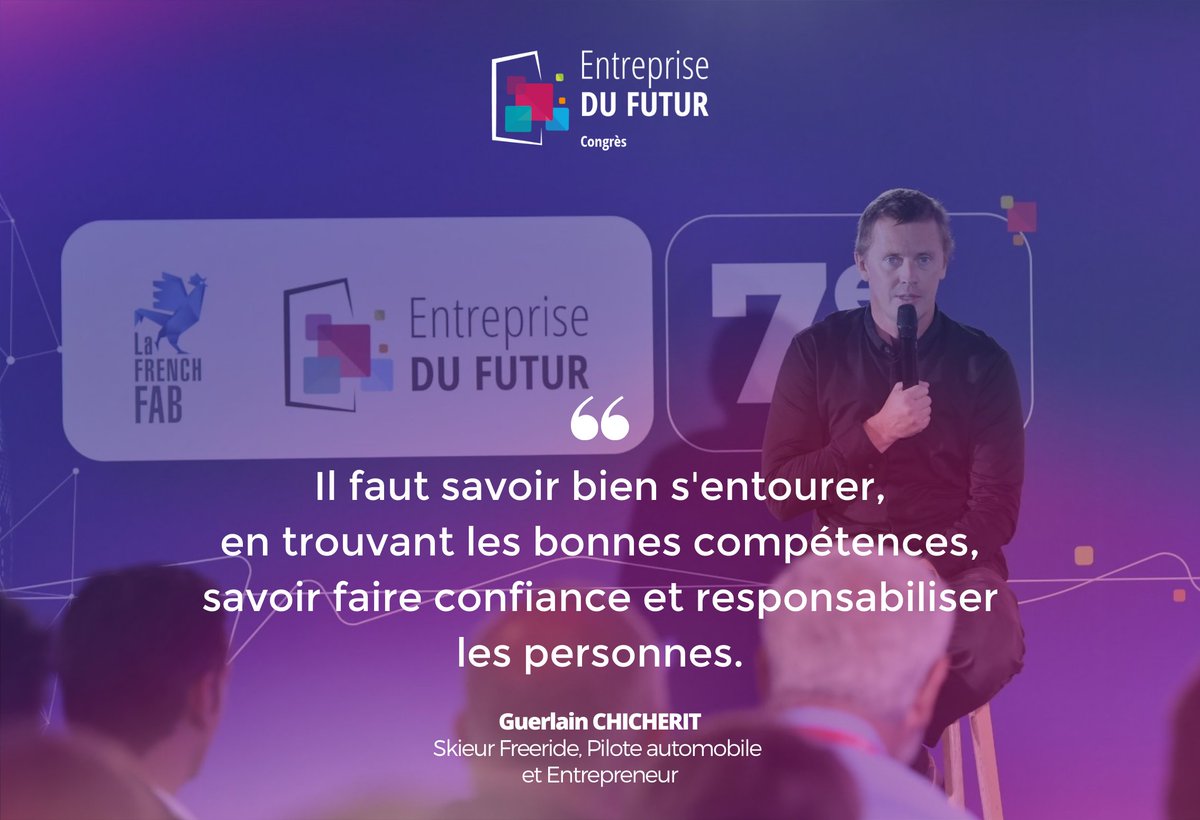 EDFutur's tweet photo. [Intervenants - 7ème édition Congrès - @EDFutur] 🎉

Parlons Engagement !
@GChicherit, Skieur Freeride, Pilote automobile et Entrepreneur prend la parole sur la thématique "Pas de croissance durable sans engagement".

#EDFutur #CROISSANCEDURABLE #ENGAGEMENT https://t.co/jJEZDqX8jn