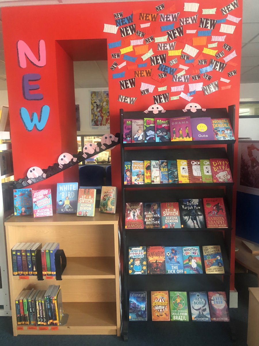 TheCSOA_LRC's tweet photo. We've been busy preparing the LRC with a selection of new books for the return of pupils in August. @TheCSoA  #readingchampions #readingforpleasure https://t.co/o2S7QVWQqT