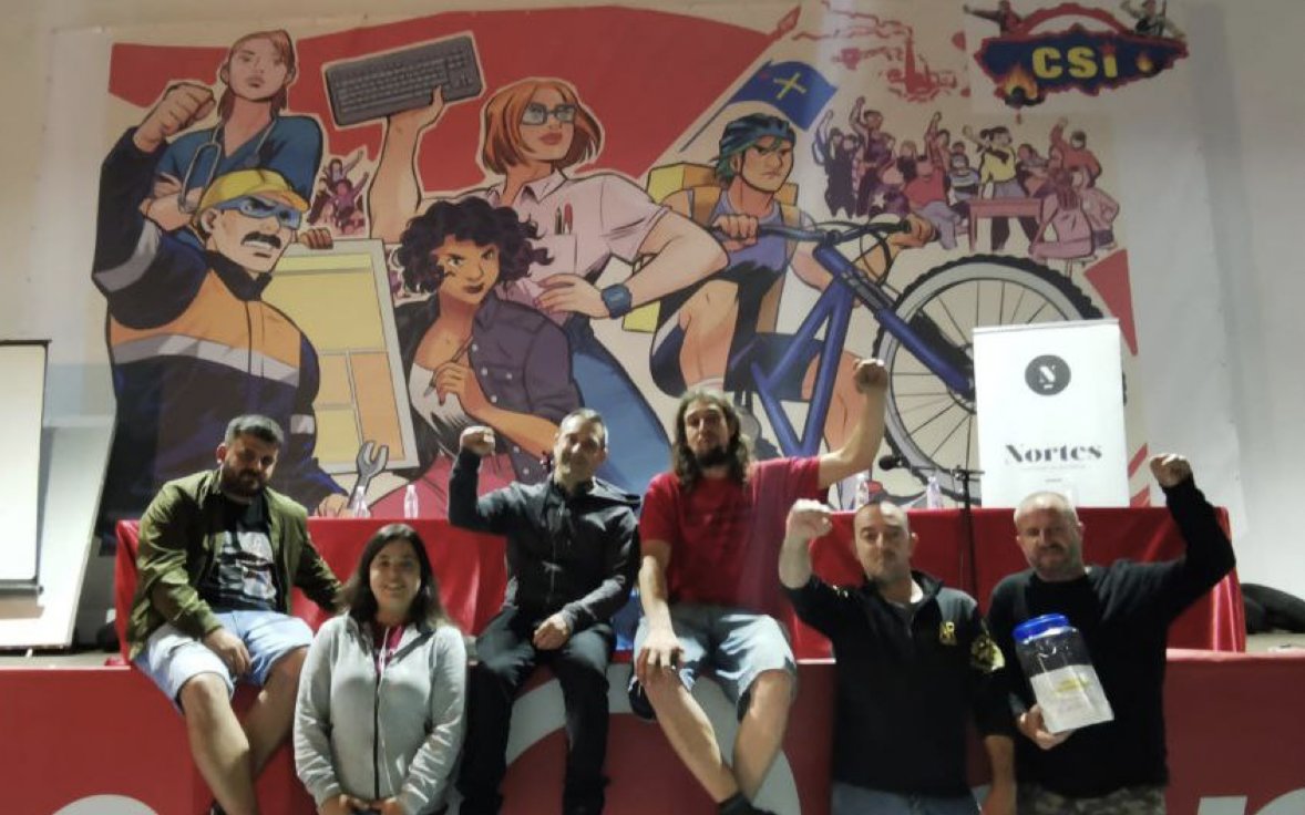 Miquel_R's tweet image. El caso de los trabajadores de Delcom, subcontrata de Amazon, despedidos por sindicarse. Estos días en Astúries tuve la oportunidad de conocer su caso, que explicaron antes de la presentación del libro 'Antifascistas' en Uviéu y Xixón.  Aquí más info 👇nortes.me/2022/05/09/la-…