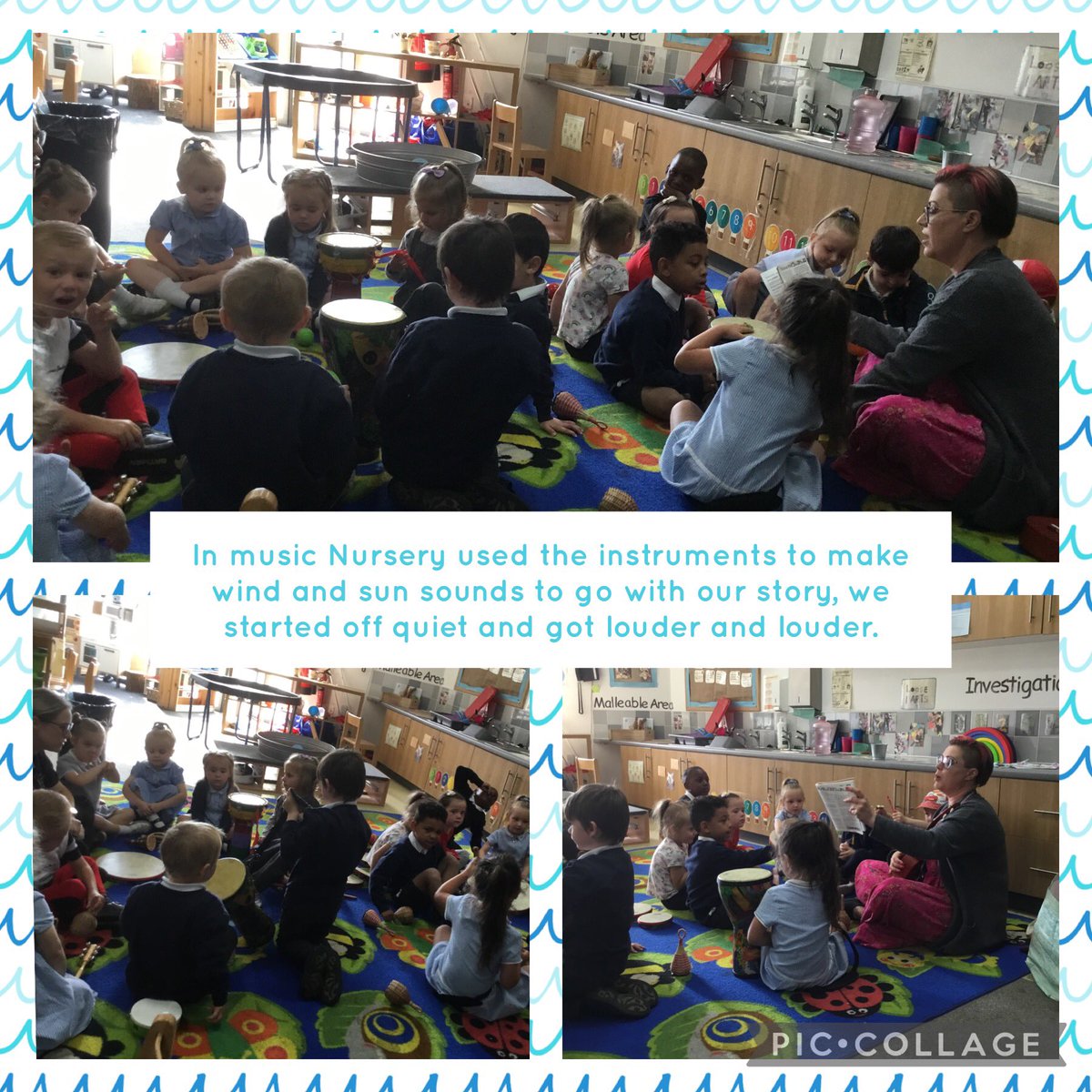 Nursery enjoyed making sounds for the characters in our story “The sun and the wind” ☀️ 🌬 #sunandwind #musictime <a href="/CroxtethC/">CroxtethCPS</a> <a href="/RainbowEduMAT/">Rainbow Education MAT</a> <a href="/musicaliverbird/">Mel Burton</a>