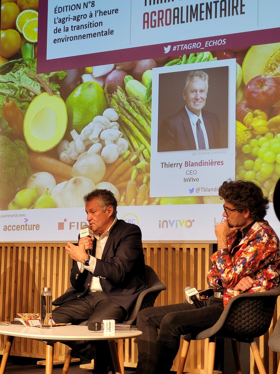 Conclusion du #TTAGRO_ECHOS par <a href="/TBlandinieres/">Thierry Blandinières</a> "Il faut trouver le chemin pour une agriculture durable."