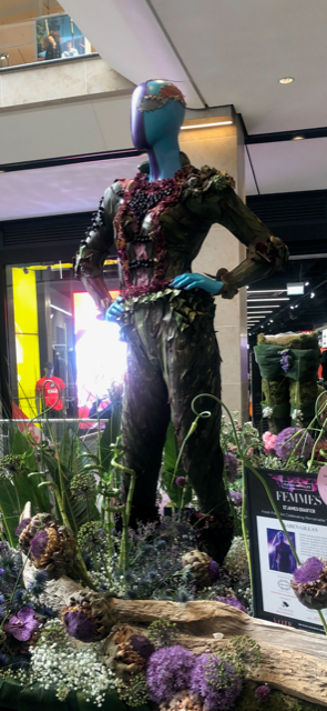 The fabulous <a href="/fleursdevilles/">Fleurs de Villes</a> is currently at St James Quarter until 3rd July and our <a href="/FuseEdin/">EdinburghFuse</a> FUSE Recruitment &amp; Skills Hub have partnered to create their own floral mannequin in the form of Karen Gillan. 
Definitely worth a visit to see the beautiful work by local florists.