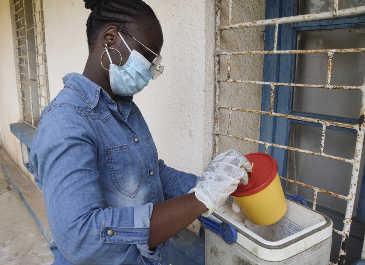 Africa🌍 is bolstering #monkeypox laboratory testing!

WHO is working with national health authorities in the region to strengthen surveillance &amp; laboratory diagnosis to detect cases, and deter a silent spread of the virus.
➡️ ow.ly/rAtf50JLusF