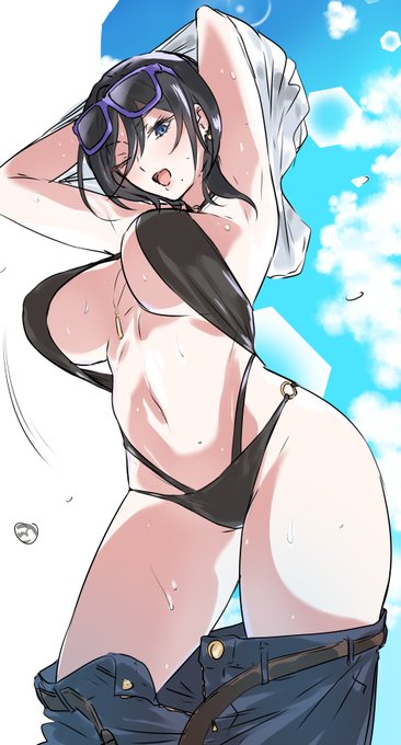 暑いから水着のヤツ 