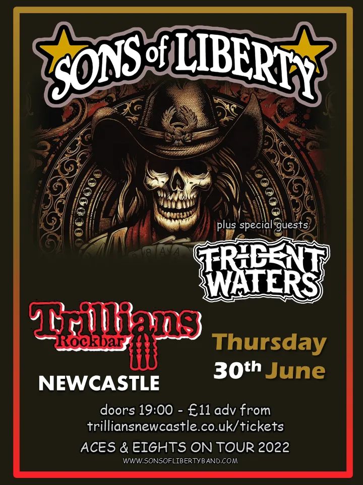 We're in Newcastle this evening with @SonsLibertyUK