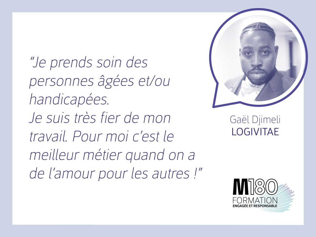 Gaël est auxiliaire de vie à <a href="/LogiVitaeParis/">LogiVitae</a> depuis 2 ans

Il a participé à la #formation Ménage Toi il y a 1 an et nous l'avons revu pour la session de "recyclage". 

L'occasion d'échanger ensemble sur la vision de son métier.

Merci et bravo Gaël !

<a href="/Dafna_Mouchenik/">Dafna Mouchenik</a>