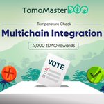 Image for the Tweet beginning: 🙋‍♂️Temperature Check
@TomoChainANN &amp; @MultichainOrg are