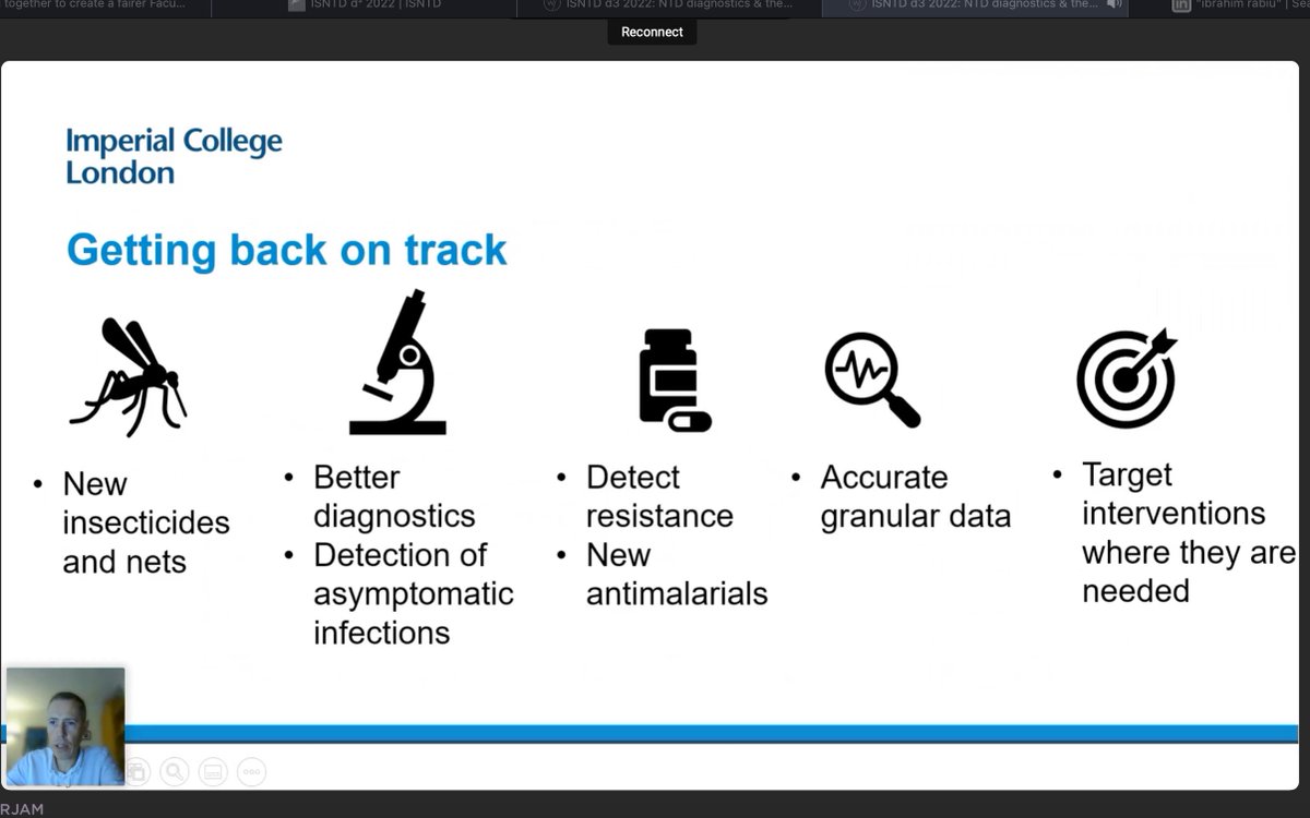 DiDi4Africa's tweet photo. Excellent overview from Dr @acunningID #ISNTDd3 on the potential of #digitaldiagnostics in tackling #malaria diagnostic evasion & resistance & diagnostics gap for other deadly neglected diseases. Real-time data is the game-changer for getting back on track with #diseasescontrol https://t.co/cKAUGrblgI