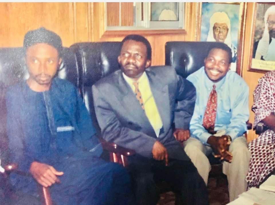 ShehuSani's tweet photo. Mike Ozekhome,Femi Falana and myself;1998 at Gani Fawehinmi Chambers and 2022. https://t.co/lUQUyuPJRn