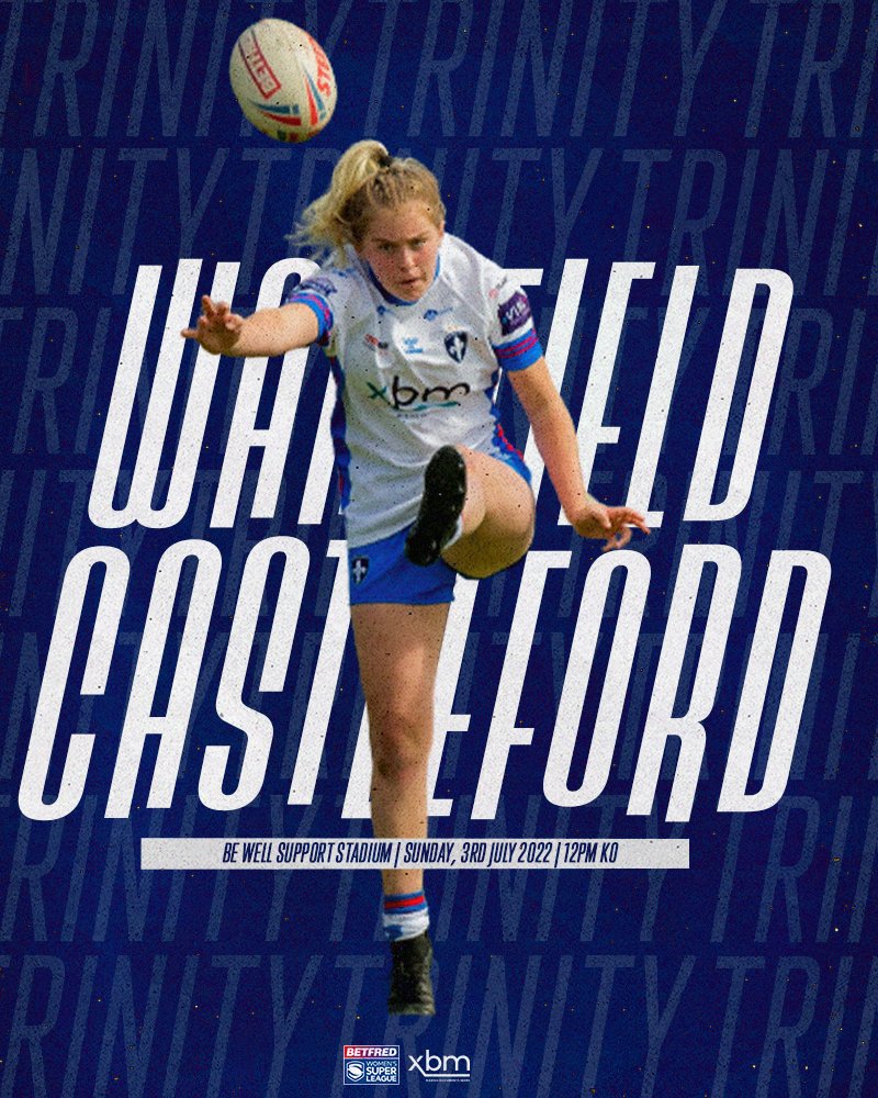 WTLRL's tweet photo. ๐๐๐ฑ๐ญ ๐ฎ๐ฉ: @CTRLFCWomen ๐ฏ
Book your place at the Be Well Support Stadium for a blockbuster day of Rugby League. ๐ฟ
๐ https://t.co/y1DIJlzw4d
โ๏ธ #WTLRL | ๐ #BeAPartOfHistory https://t.co/O4f1QL04qX