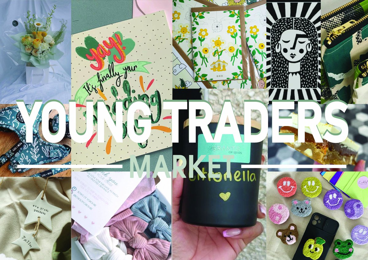 LeedsMarkets's tweet photo. **SAVE THE DATE** AND please retweet 😍
Fri 15 &amp; Sat 16 July, Market Kitchen

@marketsmatter YOUNG TRADERS MARKET
We will be showcasing over 25 traders over two days in July.  From handmade prints &amp; natural skincare to candles &amp; hair accessories.  

Come and show your support 🙏 https://t.co/65KHl8VQAX