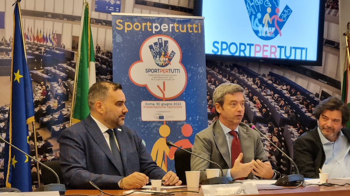 #sportpertutti <a href="/UispNazionale/">Uisp Nazionale</a> interviene il ministro <a href="/AndreaOrlandosp/">Andrea Orlando</a>: "progetto capillare con ambizione strutturale e luogo di innovazione sociale che come Ministero del Lavoro e delle Politiche sociali abbiamo voluto sostenere"