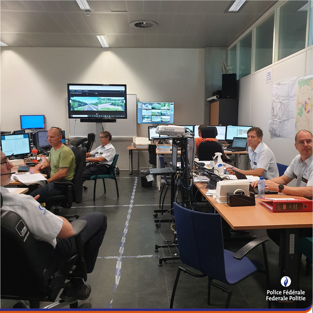 Belgian Police Event tweet media