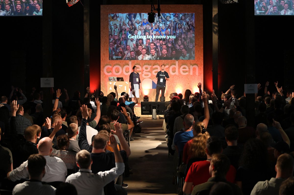 It's been two weeks since the biggest #Umbraco Conference in the world happened in Odense, and it's still in my mind. #Codegarden

What a fantastic week full of life, joy, great sessions, friendliness, and passion.

Looking already forward to #Codegarden 2023. 🦄