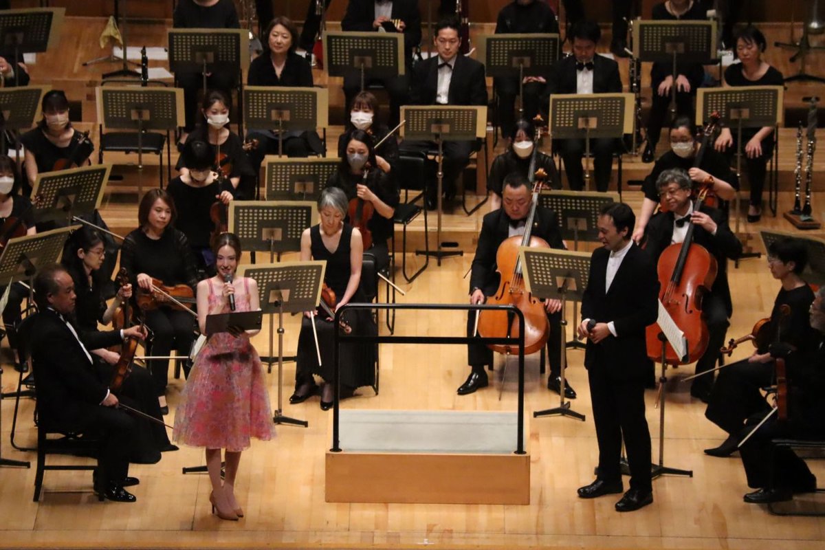FM_BIRD's tweet photo. 先日の #東京フィルハーモニー交響楽団 のコンサート
#フランス語 #英語 #ドイツ語 #イタリア語 #韓国語
語学堪能な #マエストロチョン・ミン との
貴重な #トークセッション @operacity_hall
#現場写真 #舞台 #東京オペラシティ #Tokyo #Operacity https://t.co/Svvh8EqMO2