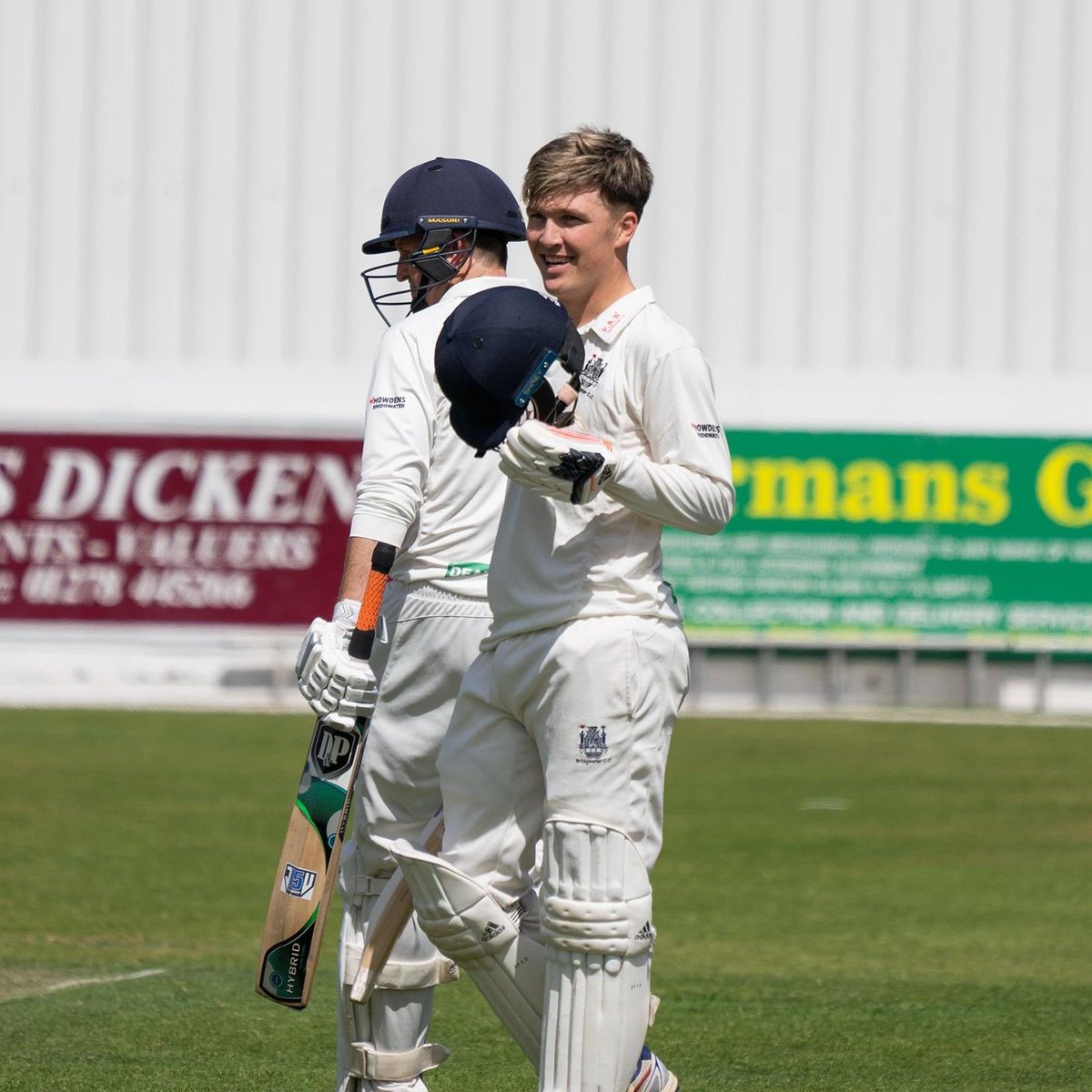 Bridgwater CC (@bridgycc) on Twitter photo How good were Merv and Eckers on Saturday?!๐ฏ๐ฏ
Some big centuries and an incredible 264 run partnership in the 1st XI's huge 325/4, setting up victory against Lansdown!
Alex Eckland
๐161* runs
๐ด144 balls
4๏ธโฃ x 22
6๏ธโฃ x 5
Merv Hallaran
๐131 runs
๐ด120 balls
4๏ธโฃ x 10
6๏ธโฃ x 8 How good were Merv and Eckers on Saturday?!๐ฏ๐ฏ
Some big centuries and an incredible 264 run partnership in the 1st XI's huge 325/4, setting up victory against Lansdown!
Alex Eckland
๐161* runs
๐ด144 balls
4๏ธโฃ x 22
6๏ธโฃ x 5
Merv Hallaran
๐131 runs
๐ด120 balls
4๏ธโฃ x 10
6๏ธโฃ x 8