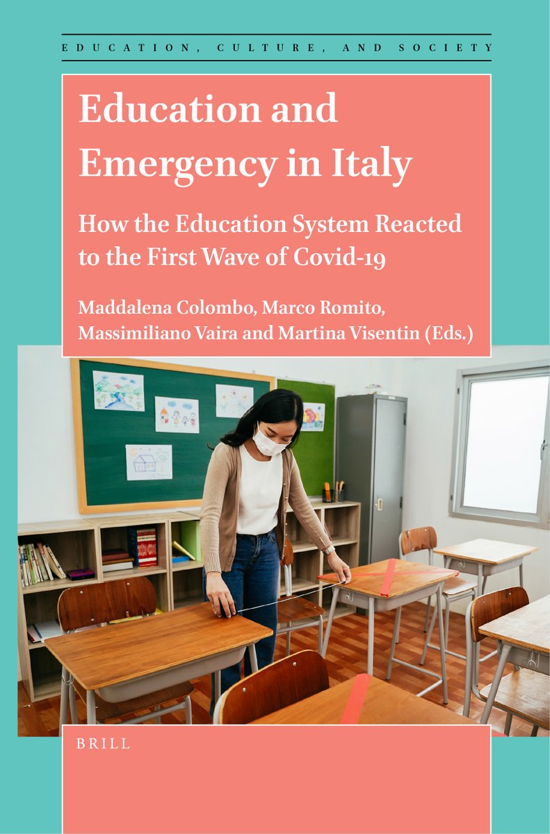 Brill_Education's tweet photo. The nine chapters in this book explore how the Italian education system responded to distance learning during the first wave of the #COVID-19 pandemic: https://t.co/sBSKKuGTND https://t.co/dHHY1Wv1wR