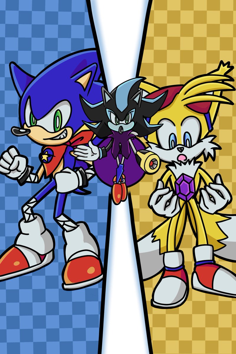 teamoutsetyt's tweet photo. New art of #SonicOutset by @sonikuenjoyer featuring Sonic, Tails, and the series antagonist Mephiles The Risen.
More info on Sonic Outset coming soon.
#sonic #sonicthehedgehog https://t.co/l8rp3GukLL