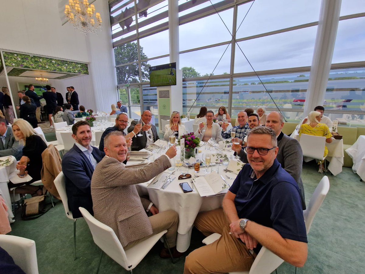 Yes, we were at Wimbledon yesterday! AluK team had the privilege of spending an amazing day with our customers from CDW, Climatec, Alufold. Capital windows and SDS Architectural.