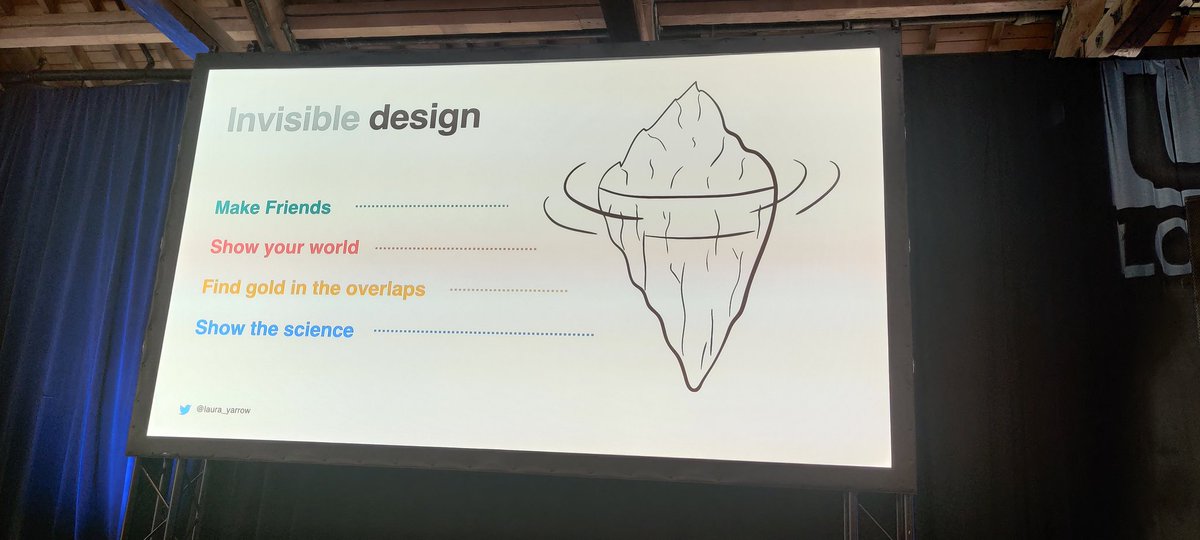 ErikaDesangle's tweet photo. Designers, it's important to show how we do design to others
@laura_yarrow #UXLondon https://t.co/fARZcVE6yh