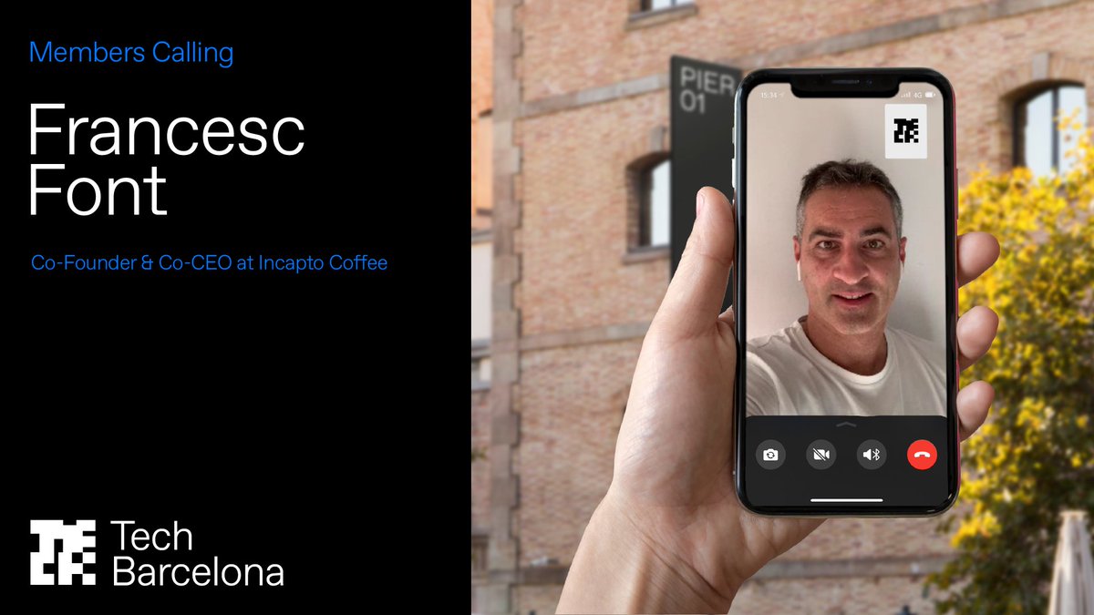 TechBarcelona's tweet photo. ☎️En el #MembersCalling de este jueves conectamos con @francescfontcot, cofundador y CEO de @IncaptoCoffee, #startup que promueve una cultura sostenible del café.
☕️"Think out of the capsule".
Entrevista completa aquí 👇
https://t.co/uHQYuIedWg https://t.co/uP1O8BP9ix