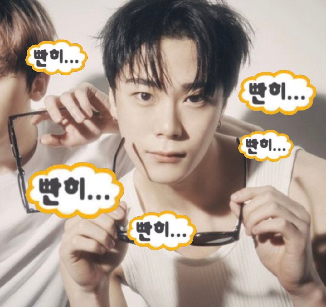 ✌️😎 
ㄴ썬글라스 벗어봐
🥺