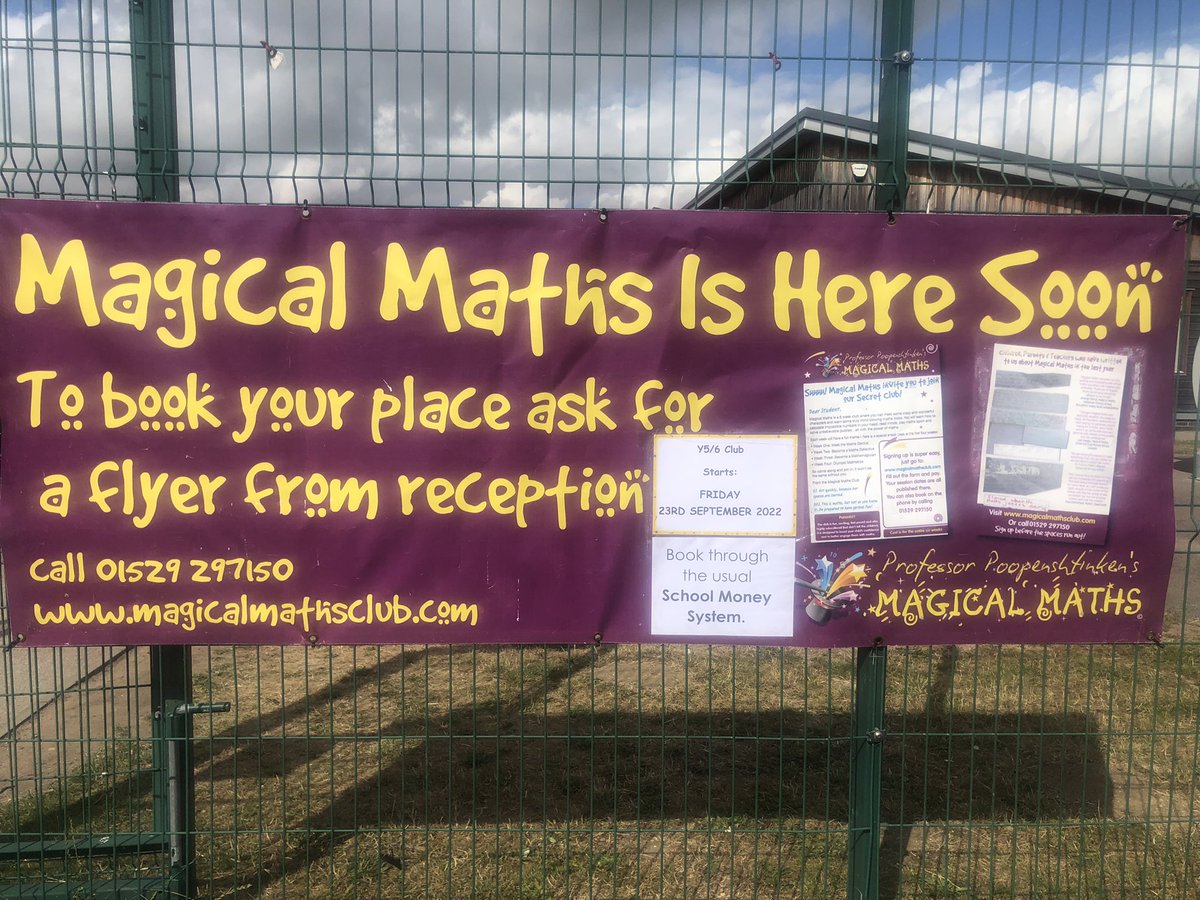 MagicalMathsLin's tweet photo. Fabulous to meet the staff and KS2 children at @WSHacademy today to launch the Y5/6 10 week super fun after school Magical Maths Club starting on Fri 23 Sept. Book through the usual School Money System!#mathsfun #magicalmaths https://t.co/28um59ocmm