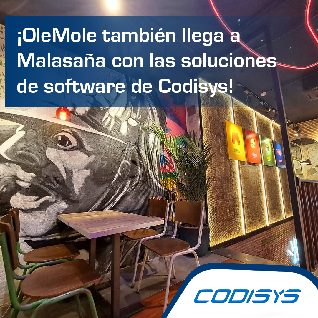 Codisys's tweet photo. ¡OleMole también llega a Malasaña con las soluciones de software de Codisys!
Hemos instalado la mejor #tecnología de gestión en el nuevo restaurante OleMole de nuestro cliente #Alsea ubicado en la Plaza 2 de Mayo.
#POSrestaurates #HoReca #Tecnología #SoftwareGestión https://t.co/CCmArZ6ZLz