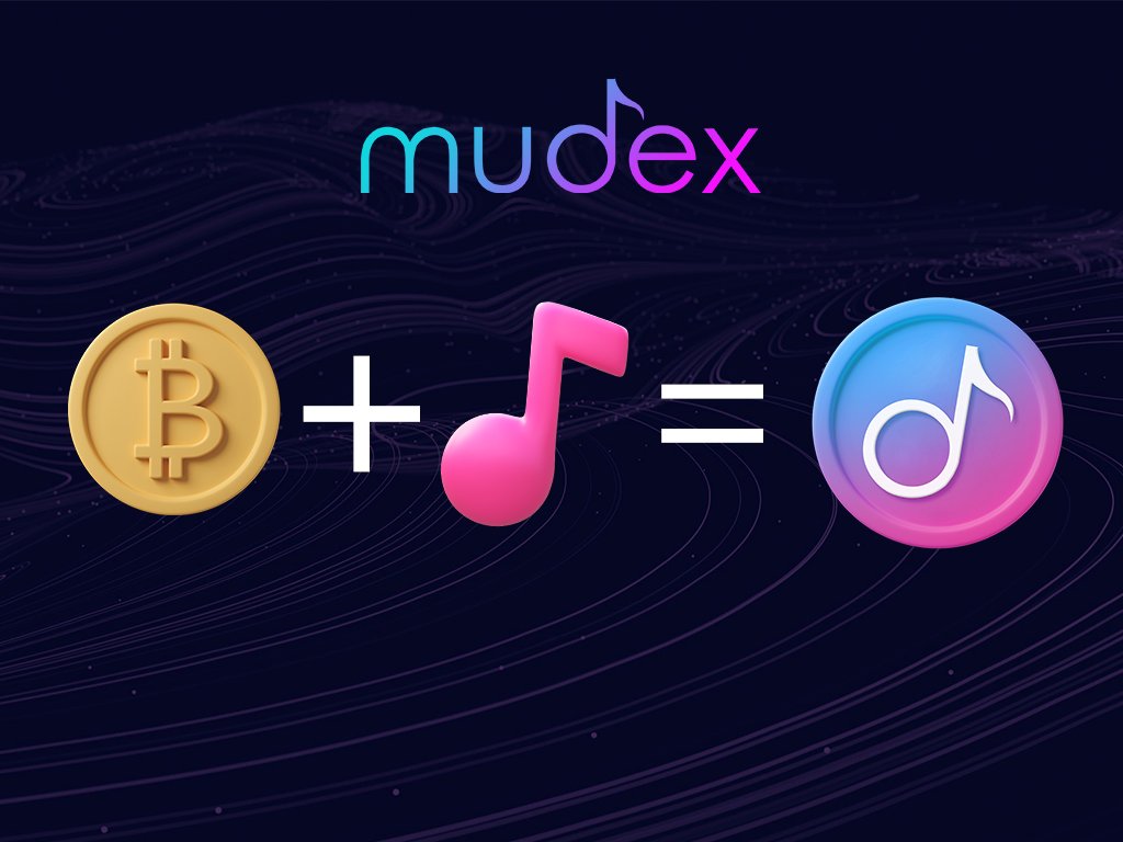 Mudex_Official's tweet photo. @carlmoon of course $MUX, @Mudex_Official 
the first MUSIC-EXCHANGE 🎵🚀🎵🚀🎵 https://t.co/55jEb7gnTv