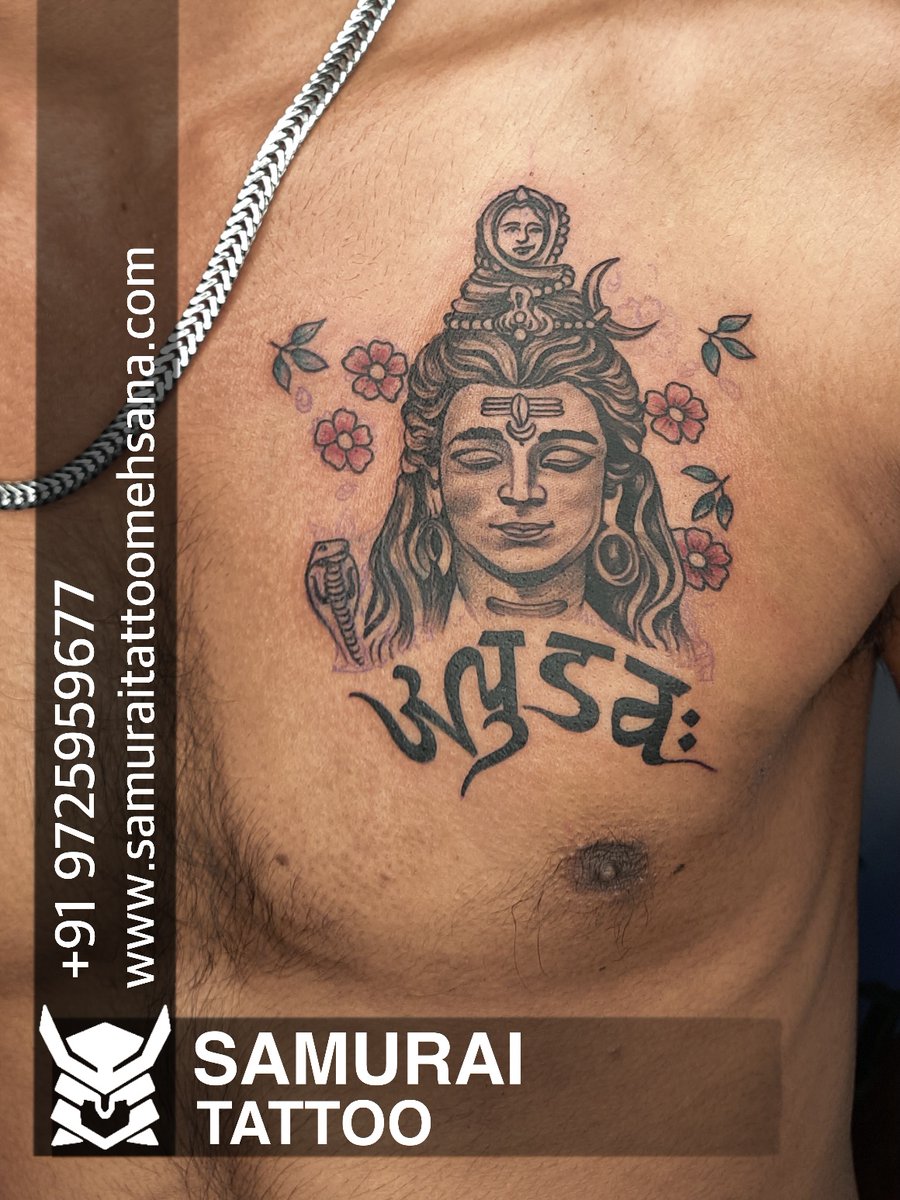 Top 98 about mahadev tattoo designs on chest best  indaotaonec