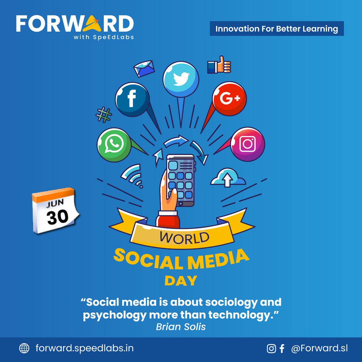 FSpeedlabs's tweet photo. "Social media is about sociology and psychology more than technology.” Brian Solis https://t.co/emqaOEco1Z