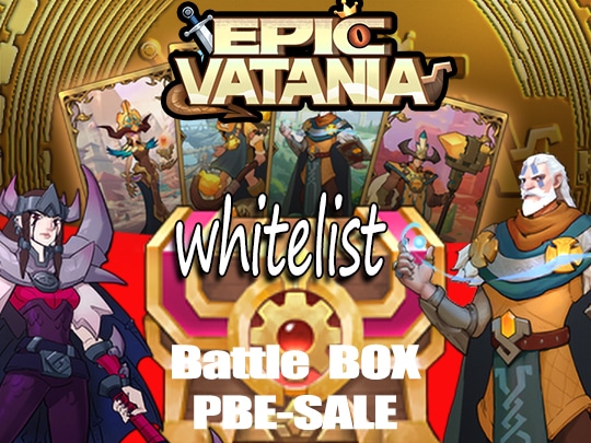 🔔Only 4 hours left!🔜

⏰No time to waste! 🎉🏆Win the NFT-BattleBox Pre purchase eligibility with great appreciation potential.💵

✅🆓Join #EpicVatania whitelist competition now! 💵$5K Rewards is Ready!

👉epicvatania.com/whitelist-comp…
#Giveaways #EpicVatania 
#GameFi #DeFi 
#P2E