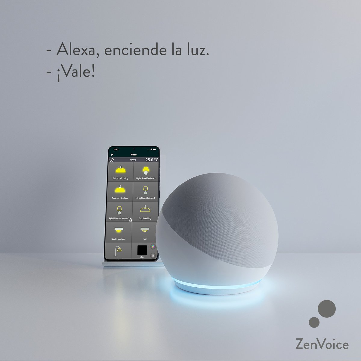 ZennioSpain's tweet photo. ¡#ZenVoice ya está aquí!
A partir del mes de Julio 2022 podrás hacerte con tu licencia ZenVoice para acceder al control por voz de #Zennio
Infórmate escribiendo a comercial@zenniospain.com y pásate a la era del #ControlPorVoz
#ZennioEverywhere
#domotica #knx #smarthome https://t.co/QO8YRrDi4H