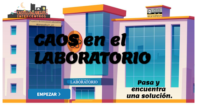 enmarcha's tweet photo. Caos en el laboratorio, un nuevo Gnially para Física y Química  3ºESO-PMAR  en Castillo de Juegos 
📢https://t.co/a5rRRNIaJD https://t.co/5az1AKViC0