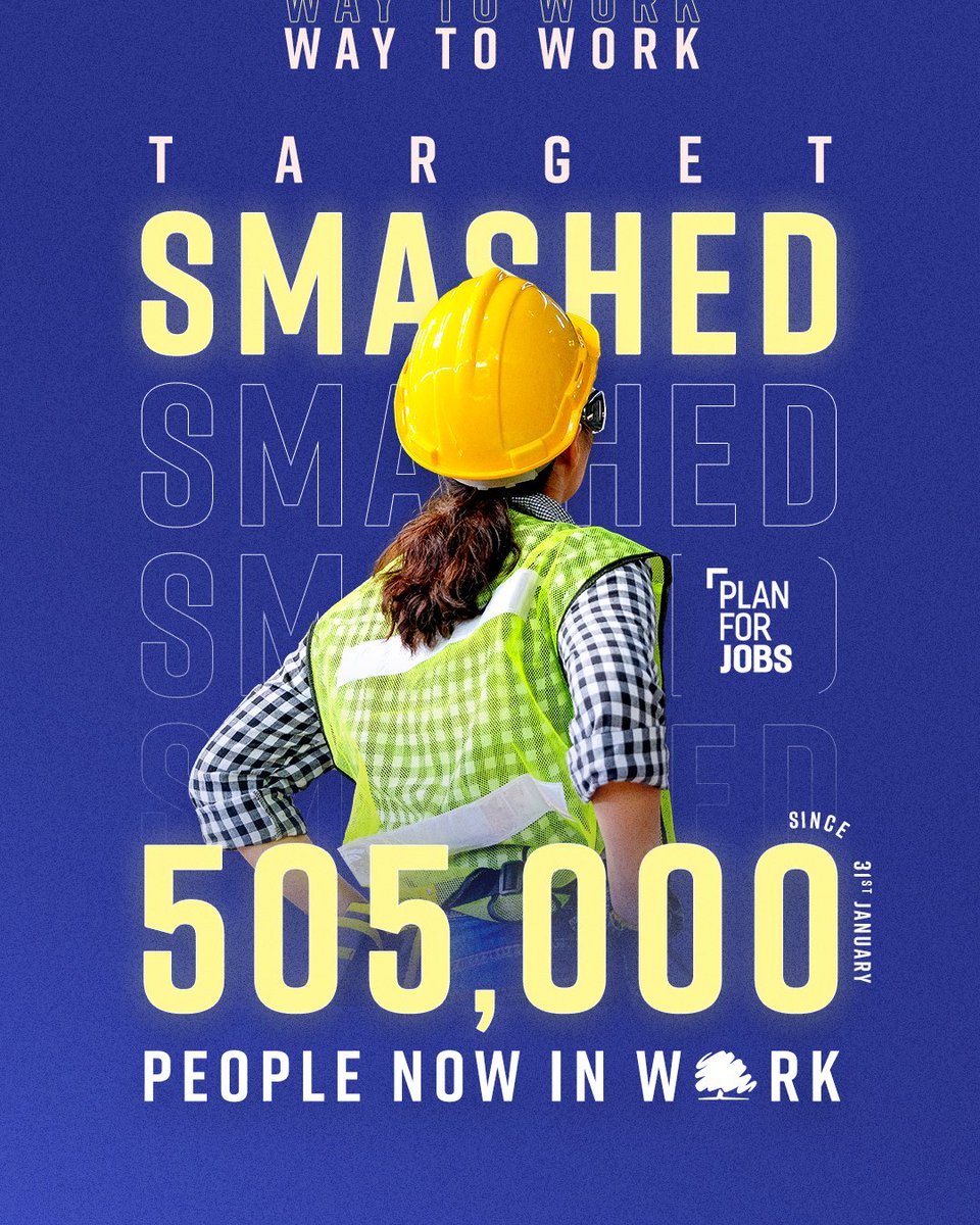 👷‍♀️ In less than six months, we've helped 505,000 people secure a job.

Work is the best way to help people deal with global cost of living pressures.