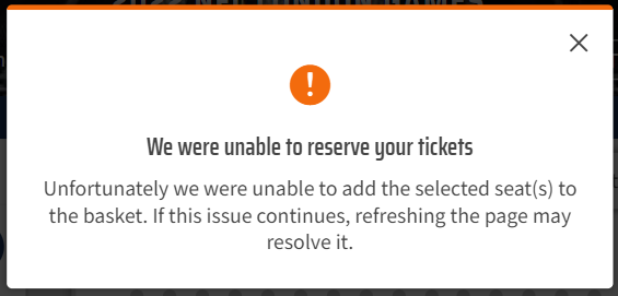 sephaaa's tweet photo. Anyone else having issues adding tickets? #NFLLondon #ticketmaster https://t.co/eZh5LoTO8J