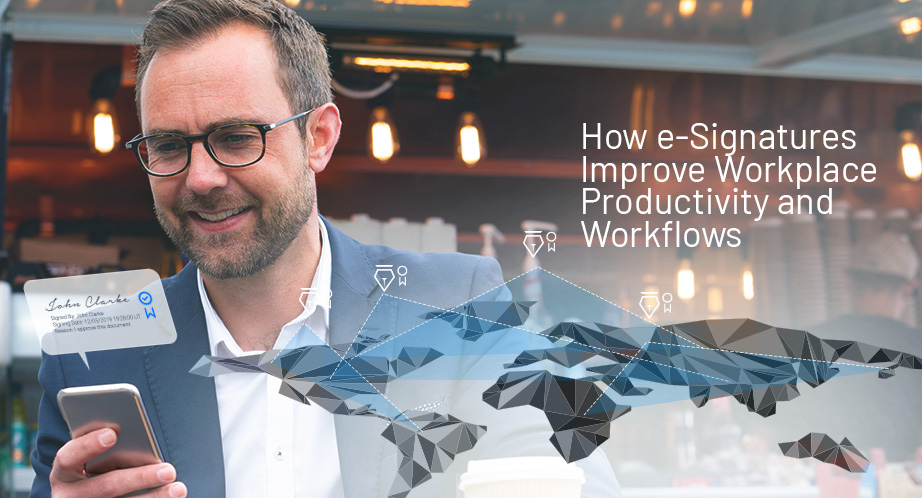 SigningHub's tweet photo. Collaborating with colleagues and clients becomes a lot more efficient when you move your document procedures online, allowing you to complete those important transactions in just a few clicks. 

Learn more about how SigningHub can help your company today: https://t.co/Ue33eH30UE https://t.co/iQT7DTi4gf