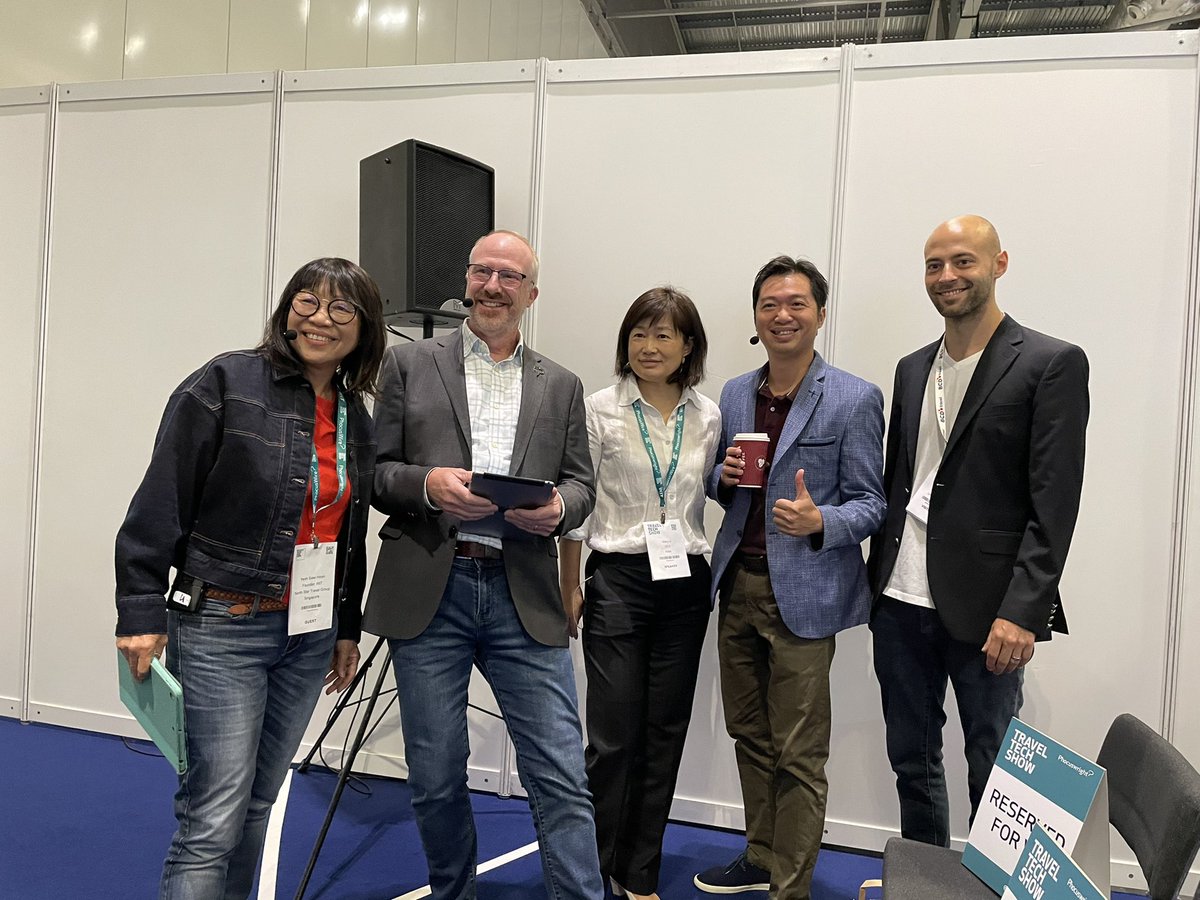 wbuschta's tweet photo. Kicking it off! The Bridge Series @TravelTech_Show 

@yeohsiewhoon @WebInTravel @pwcomeau @Phocuswright https://t.co/HAq0Nka9gO