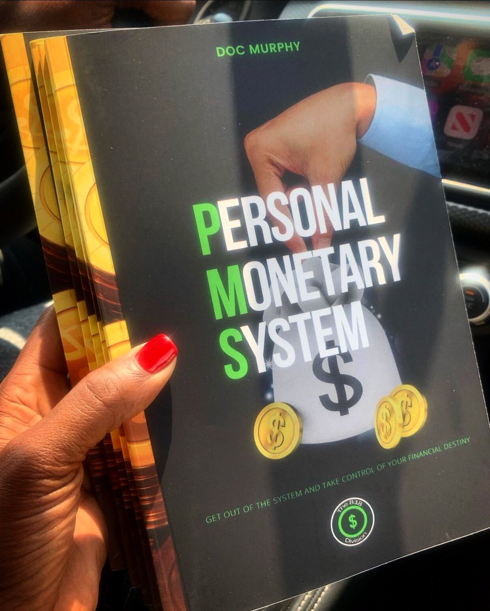 creativeapostl's tweet photo. The NEW-Book "Personal Monetary System" by Doc Murphy is now available! Get your copy! Get out of the world's system and get into God's system and change your financial destiny. #personalmonetarysystem #pms #money #wealth #faithandfinances #kingdompreneurs #Christianbusiness https://t.co/cxmMPhRZTB