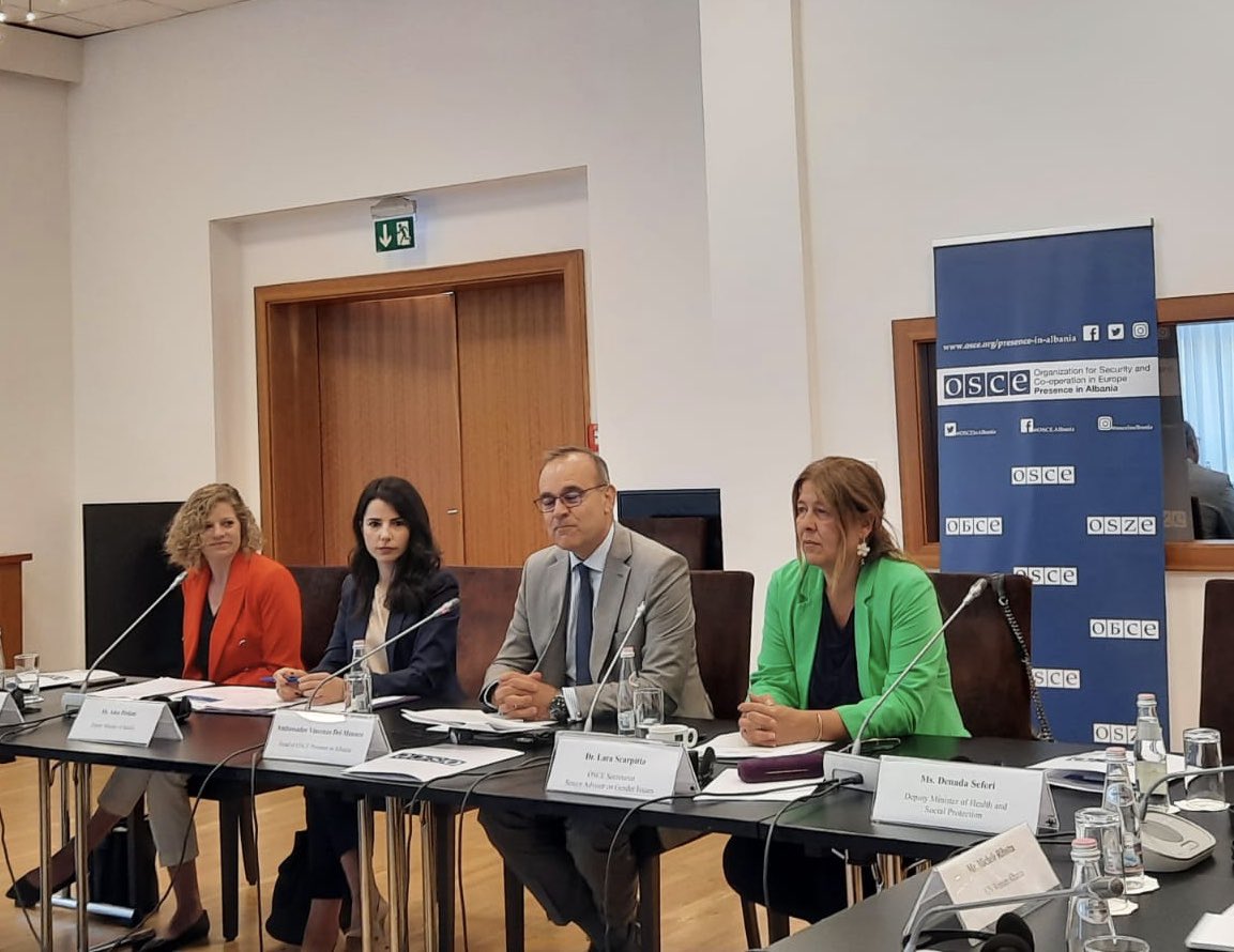 Happy to co-host with <a href="/OSCE/">OSCE</a> Amb Del Monaco &amp; <a href="/OSCEinAlbania/">OSCE Presence in Albania</a> this unique event on #Gender mainstreaming in fighting #corruption. This is key to achieve effective policy responses and eradicate corruption at all levels 
 
More about our work ➡️ osce.org/secretariat/50…
#WIN