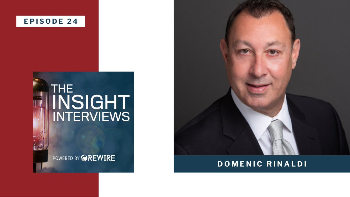 .<a href="/DomenicRinaldi1/">Domenic Rinaldi</a> has been involved in 300+ merger-and-acquisition transactions valued between $2M and $50M. If you're a business owner, have you developed an exit strategy yet? 🤔

Be forward-thinking with this conversation on #InsightInterviews. 📱➡️ apple.co/2XLF0Bg