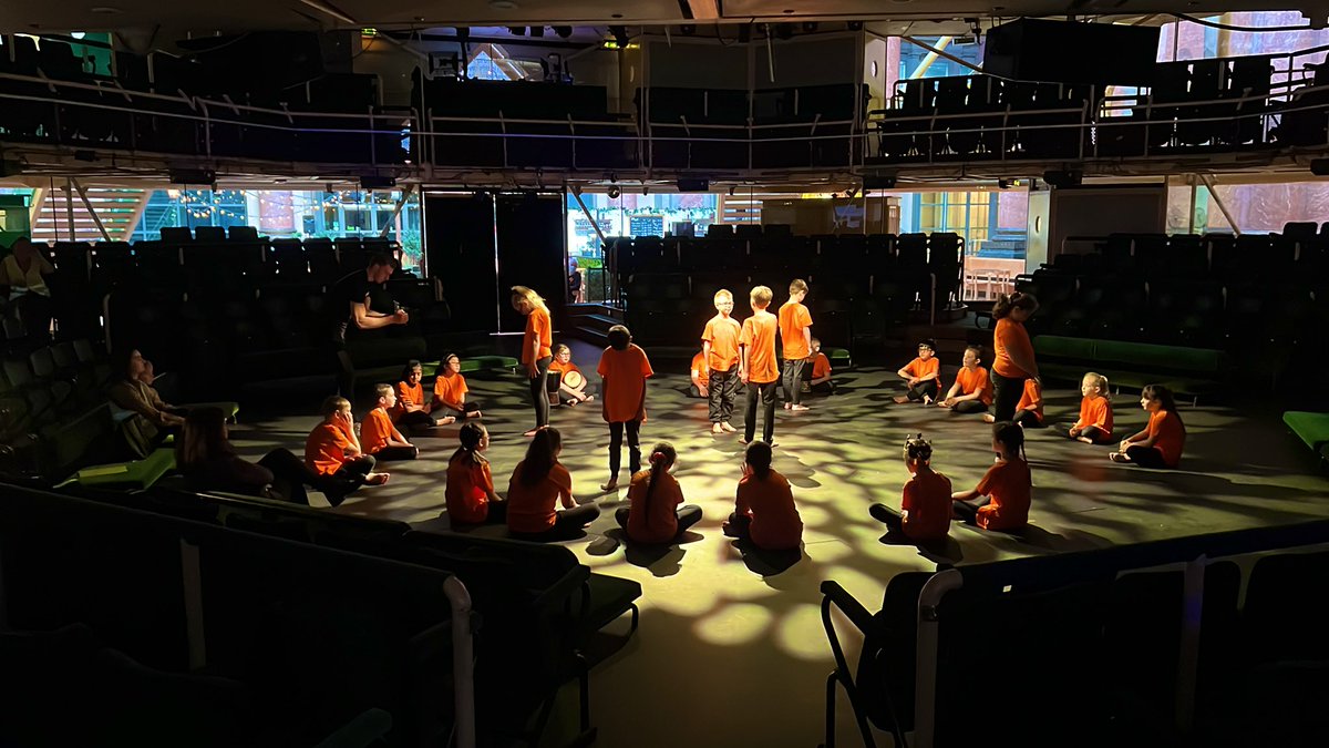 nwdrama's tweet photo. And #CSFMacbeth tech is underway @rxtheatre, in the presence of our much missed founder John ❤️ https://t.co/1hOgORUbSa