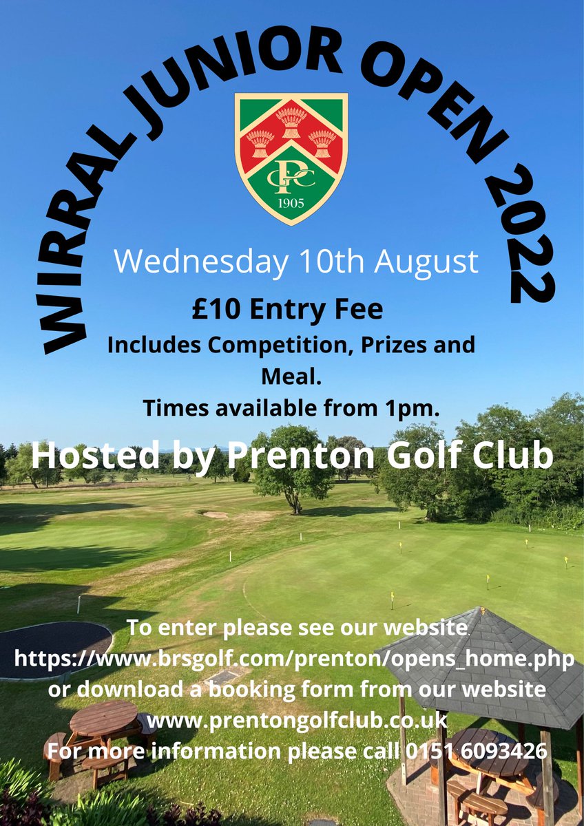 Wirral Junior Open at Prenton Golf Club. <a href="/PhizGolf/">Phiz Golf</a> #juniorgolf #juniorgolfopen #wirralgolf #northwalesgolf #northwestgolf