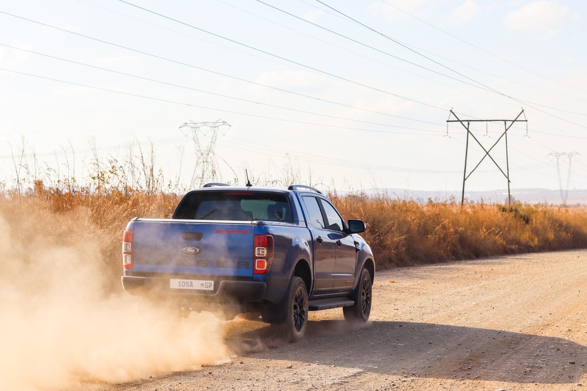 NickyNesh_'s tweet photo. Having tested the Raptor SE earlier in the year the @FordSouthAfrica Stormtrak had some big shoes to fill when entering my garage this past week and oh boy did it fill those shoes 💙

Priced at R874 100 
My Full Review Coming Soon to my channel : https://t.co/1PeRREhwMm https://t.co/upgmKDeVQk