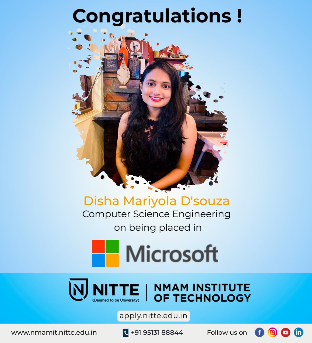 NMAMIT Nitte tweet media